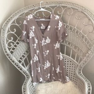 Princess Polly Embroidered baby doll dress